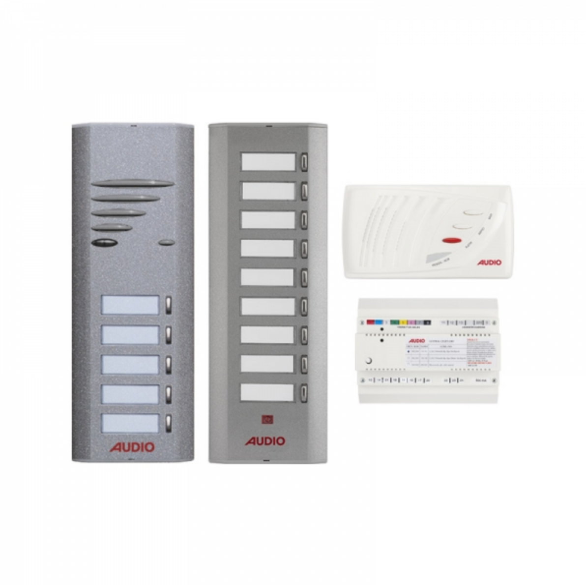 Audio SA301 Konsept Serisi 14 Daire Kapıcılı Sesli Diafon Paket