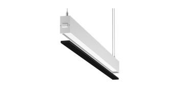 Goya 65 Watt Samsung Ledli Kamaşma Önleyici Dekoratif Sarkıt Linear Armatür 150CM GY 8055-150 3000  K (Gün Işığı) - Siyah - Sarkıt Montaj