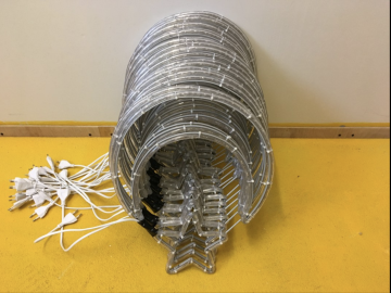 Led Hortum Ay Yıldız Dış Mekan Bahçe Yılbaşı Süsleme SNC-804