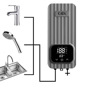 Cata Akıllı Dijital Şofpen 5500 Watt CT-6010