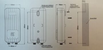 Cata Akıllı Dijital Şofpen 5500 Watt CT-6010