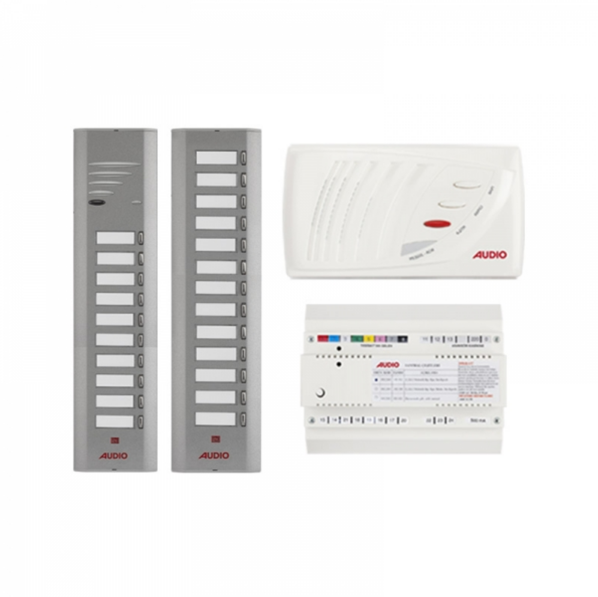 Audio SA301 Konsept Serisi 23 Daire Kapıcılı Sesli Diafon Paket