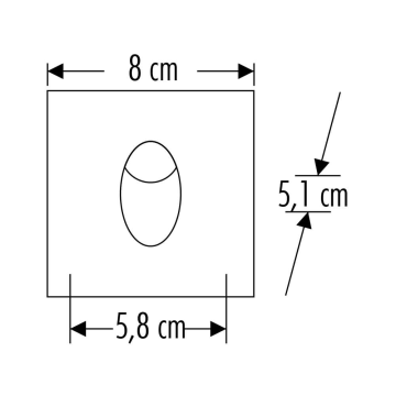 Cata 3W Kasalı Koridor Aydınlatma Armatürü Siyah Kasa ct-5179