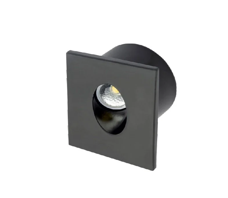 Cata 3W Kasalı Koridor Aydınlatma Armatürü Siyah Kasa ct-5179