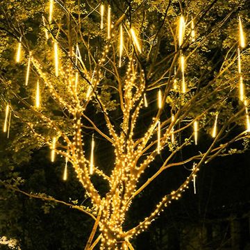 Meteor Animasyonlu Renkli Led Yılbaşı Ağaç Süsü 3 Metre Noel Meteor Animasyonlu Yılbaşı Süsü SNC-711-2