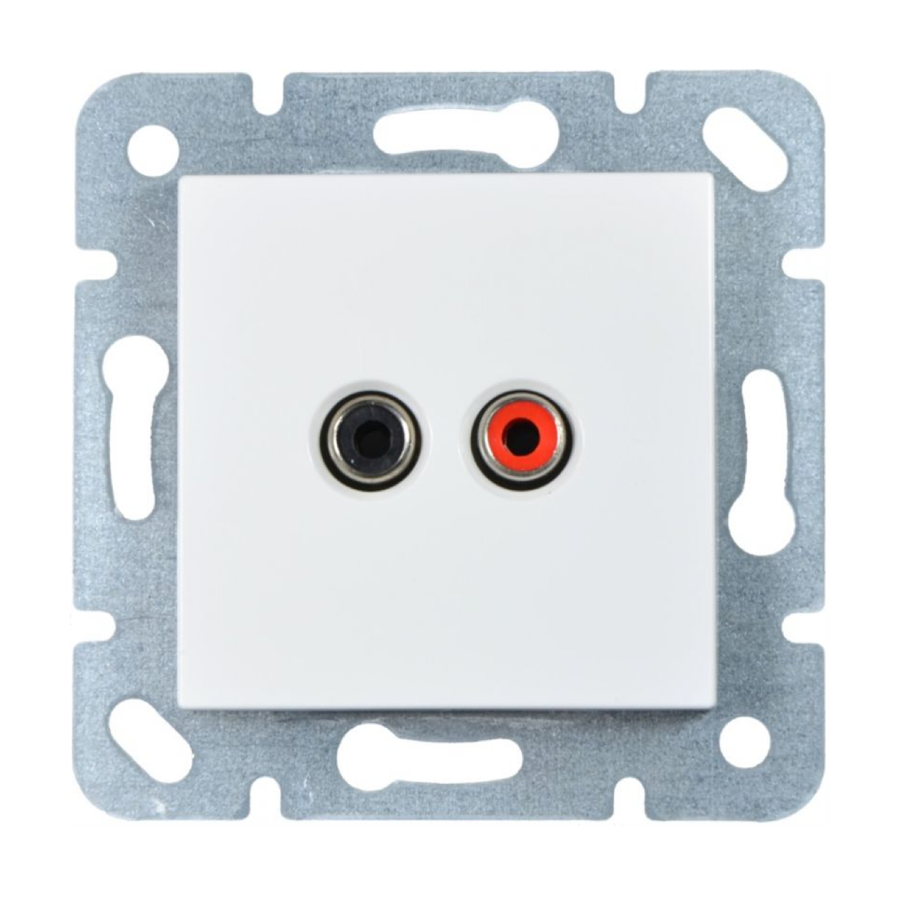 Viko Karre Müzik Yayın Hoparlör Prizi Beyaz Mekanizma + Kapak 90967037