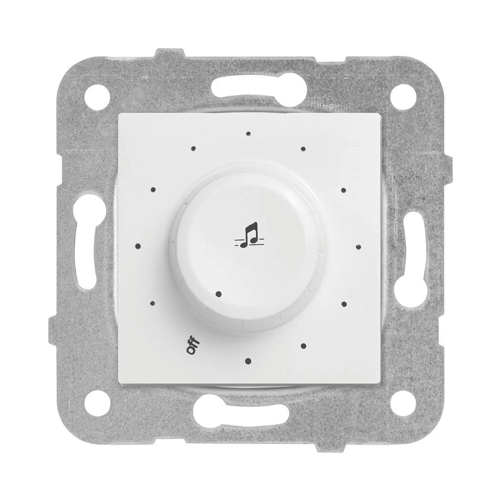 Viko Karre Müzik Yayın Anahtarı Beyaz Mekanizma + Kapak 90900037