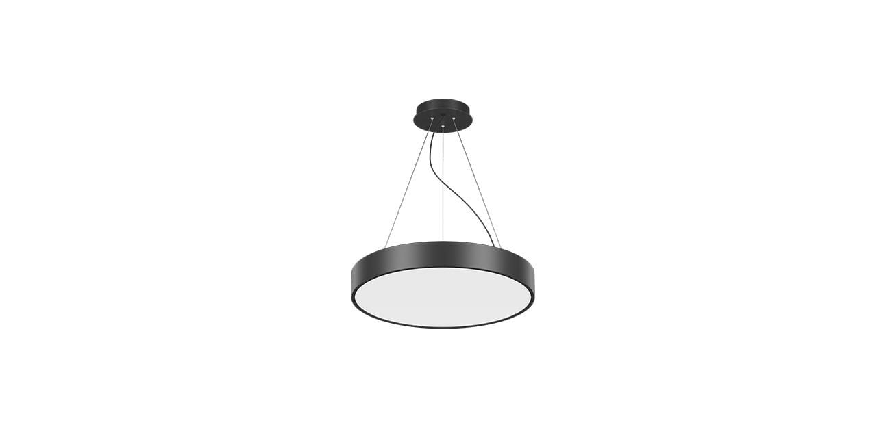 Goya 73 Watt Samsung Ledli Dekoratif Sarkıt Simit Davul Linear Aydınlatma 60CM GY 8113-60 6500K (Beyaz Işık) - Beyaz - Sıva Üzeri Montaj