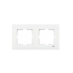 Viko Karre İkili Çerçeve Beyaz 90960201
