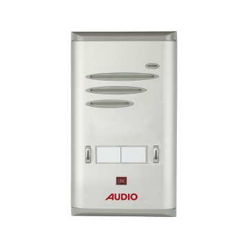 Audio SAÇ201 Konsept Serisi 2 Daire Sesli Çift Sıralı Kapıcısız Diafon Paket