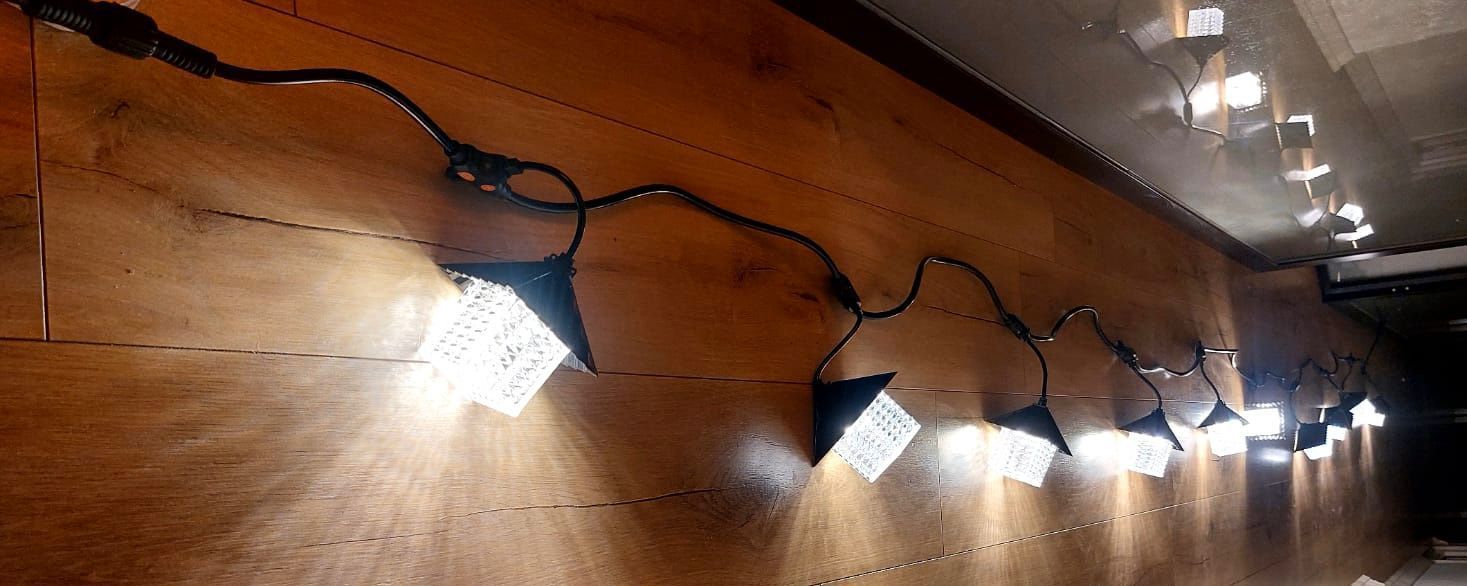 Carnaval Dış Mekan Küp Set 10 Ledli Yılbaşı Ağaç ve Bahçe Aydınlatma E27 Duylu SNC-719-2