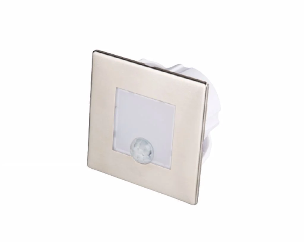 Cata 1,5W Sensörlü Koridor Aydınlatma Armatürü Satin Kasa Kare ct-5183