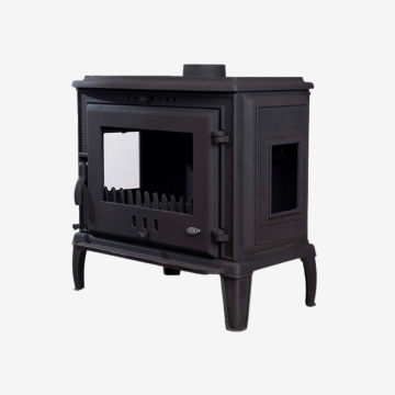 Lüks Plazma Yan Tarafı Camlı Döküm Şömine 13 kW Yüksek Isı Verimli