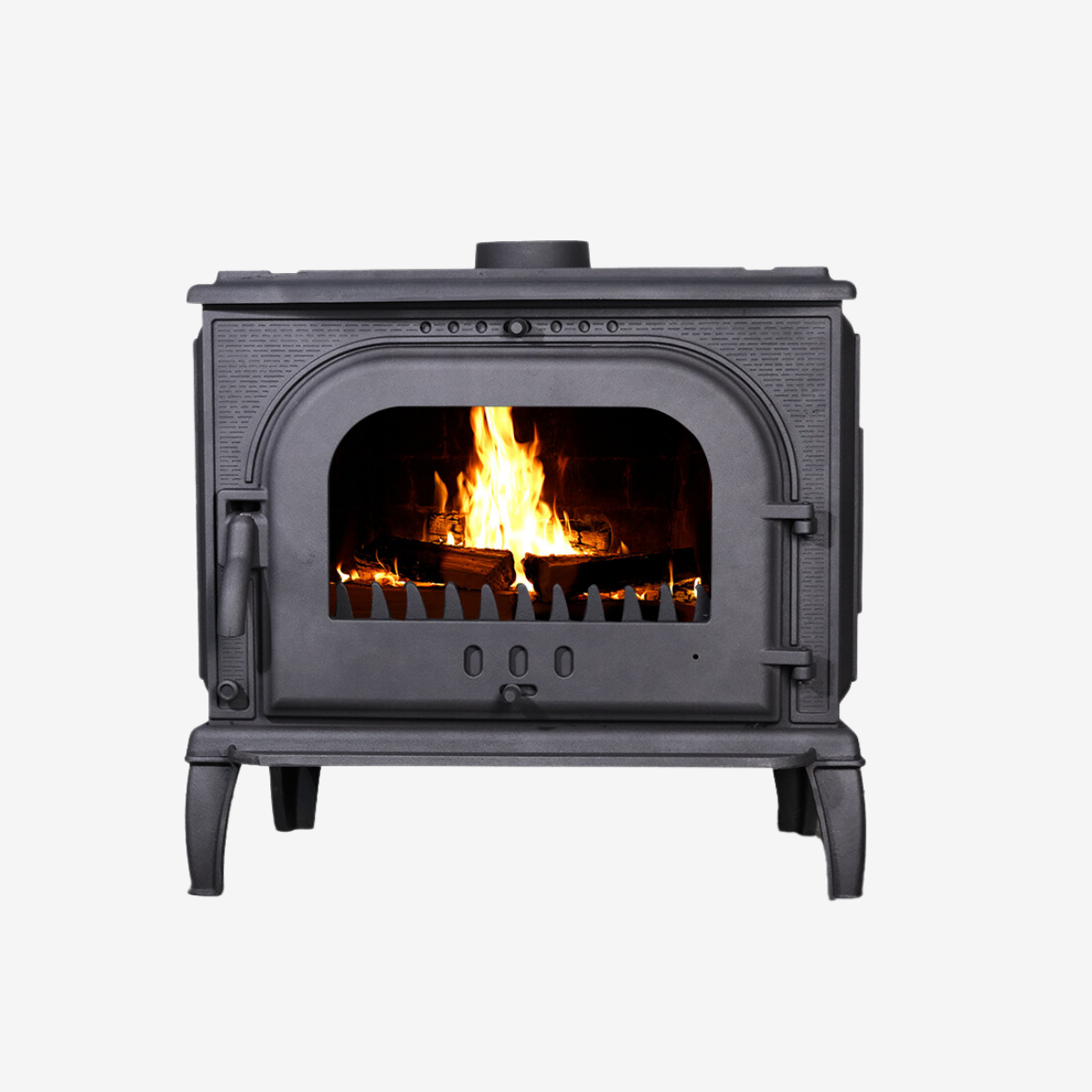 Lüks Optima Kapalı Döküm Şömine 13 kW Yüksek Isı Verimli