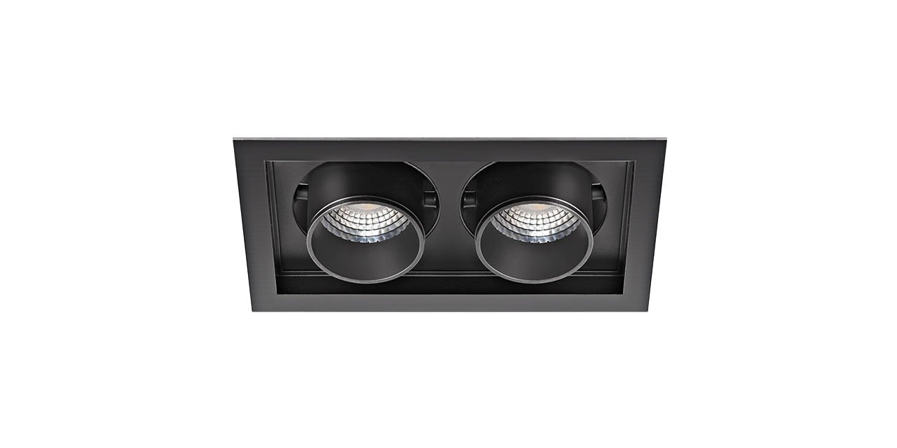 Goya 2x14 Watt Samsung Ledli Kare Cob Led Spot Mağaza Armatürü GY 3052-14