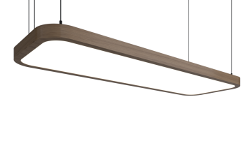 Samsung Led Tridonic Trafolu Sıva Üstü Oval Dikdörtgen Davul Ahşap Linear Armatür 7 Cm Kasa Linear Aydınlatma