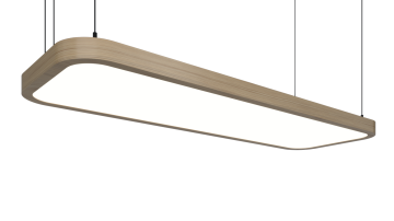 Samsung Led Tridonic Trafolu Sıva Üstü Oval Dikdörtgen Davul Ahşap Linear Armatür 7 Cm Kasa Linear Aydınlatma