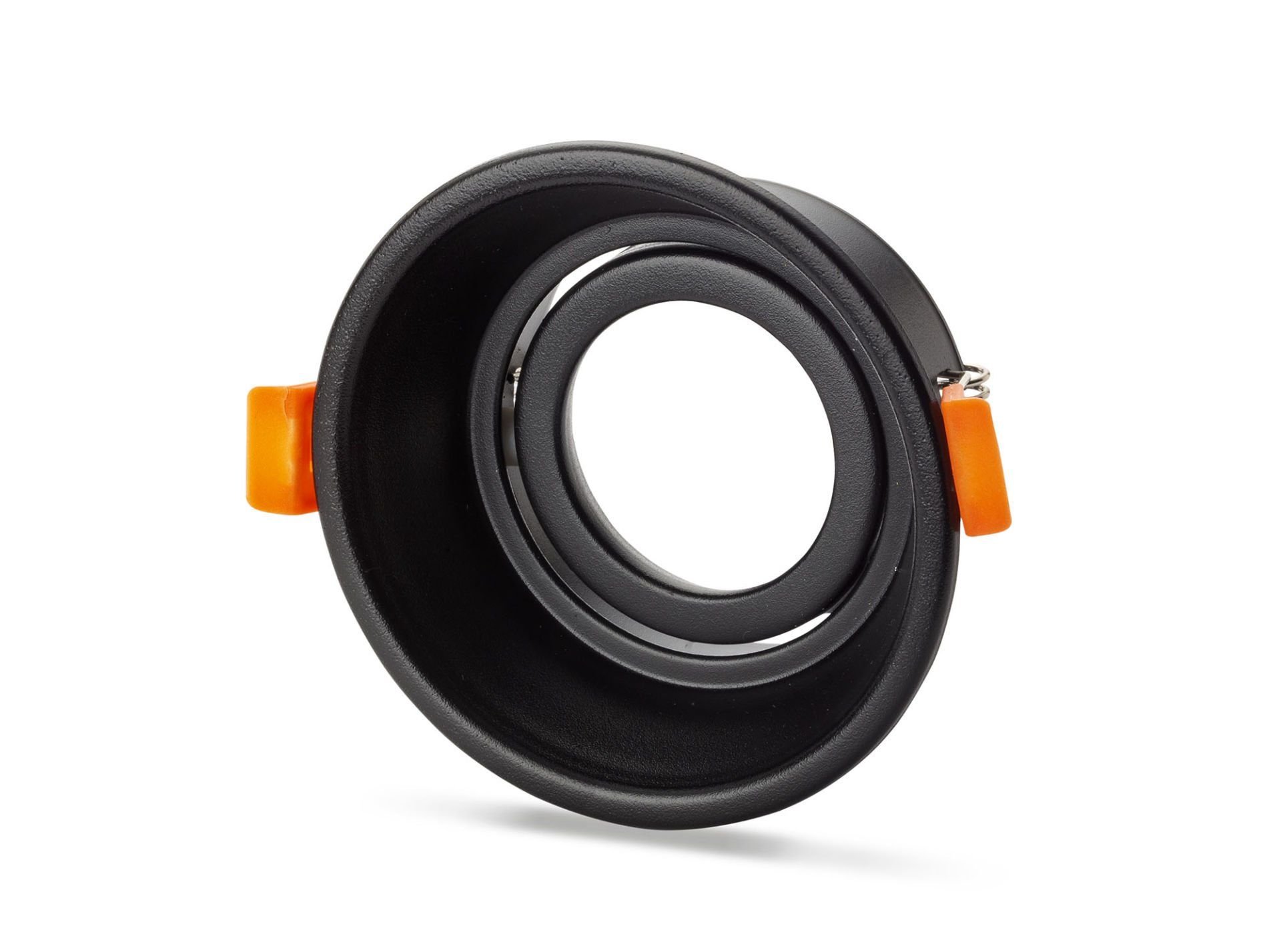 Noas Nil Siyah Alüminyum Dekoratif Spot Kasası Yuvarlak YL60-1910