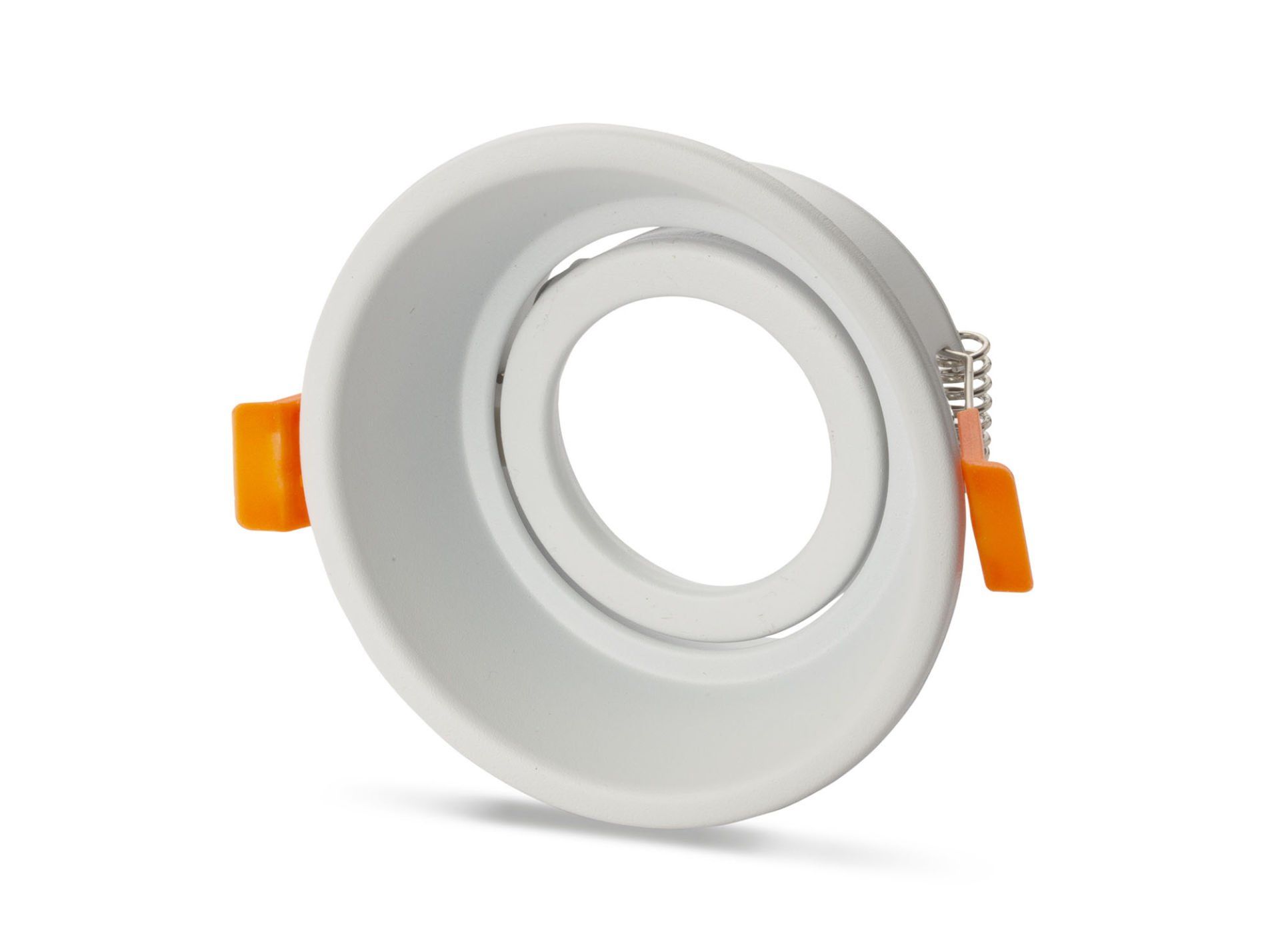 Noas Nil Beyaz Alüminyum Dekoratif Spot Kasası Yuvarlak YL60-1911