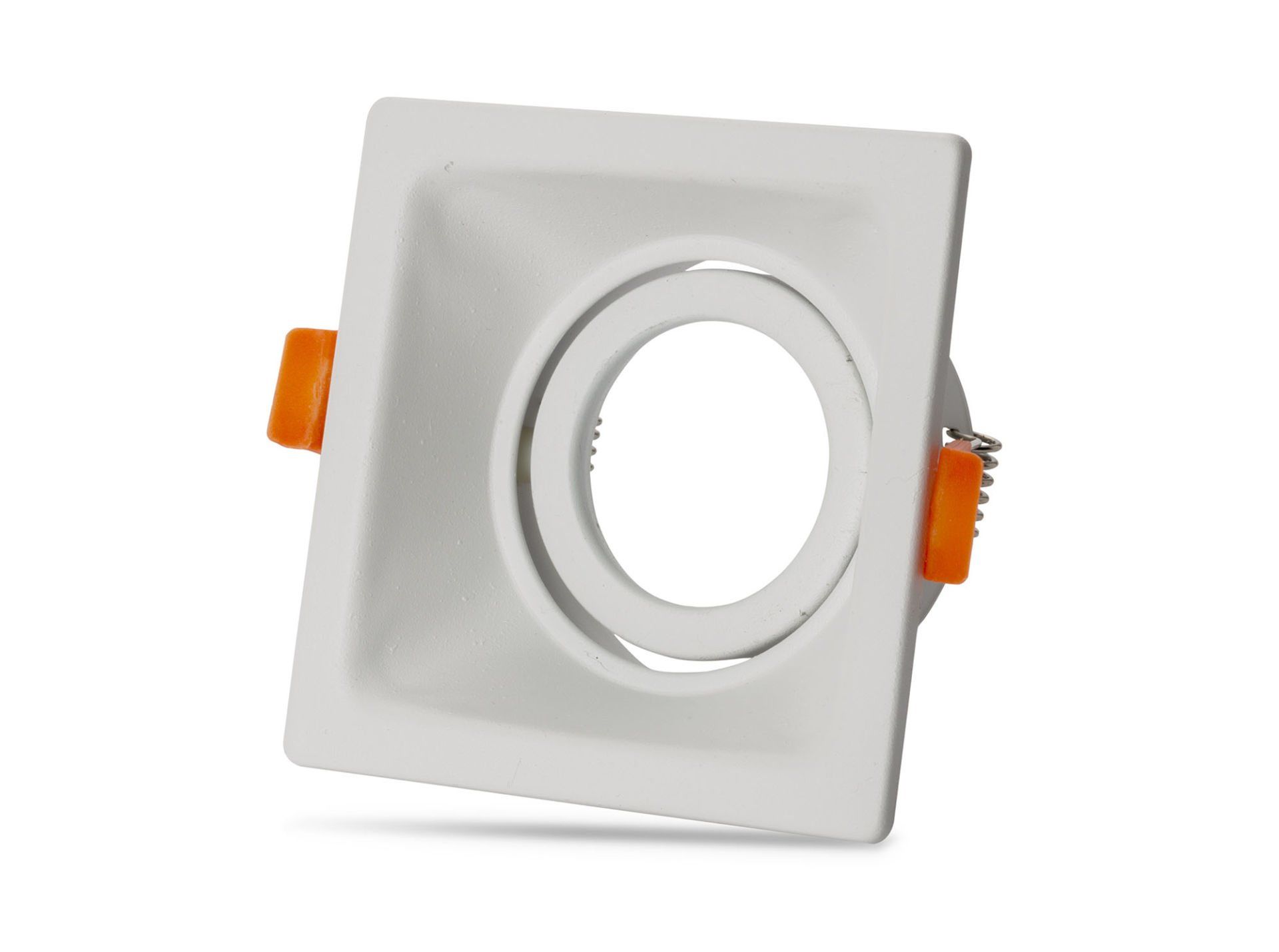 Noas Nil Beyaz Alüminyum Dekoratif Spot Kasası Kare YL60-2011