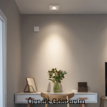 Noas Nil İkili Beyaz Alüminyum Dekoratif Spot Kasası YL60-2211