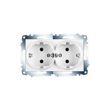 Viko Toptan Karre İkili Topraklı Priz 60'li Paket (Çerçeve Hariç) 90967056