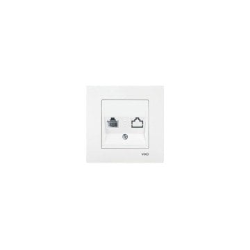 Viko Toptan Karre Nümeris Telefon Prizi (CAT3) 120'li Paket (Çerçeve Hariç) 90967013