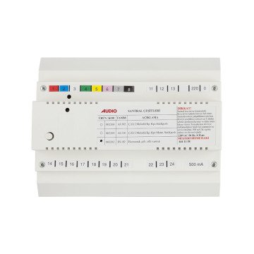 Audio SAÇ201 Konsept Serisi 24 Daire Sesli Çift Sıralı Kapıcısız Diafon Paket