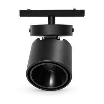 Forlife Magfit FL-6675 MF 10W Silindir Spot Magnet Ray Aydınlatma Siyah Kasa