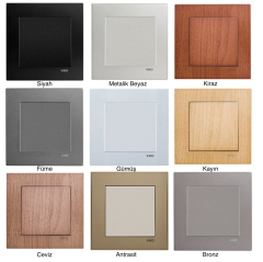 Viko Artline Novella Üçlü Anahtar Mekanizma + Kapak 92605368