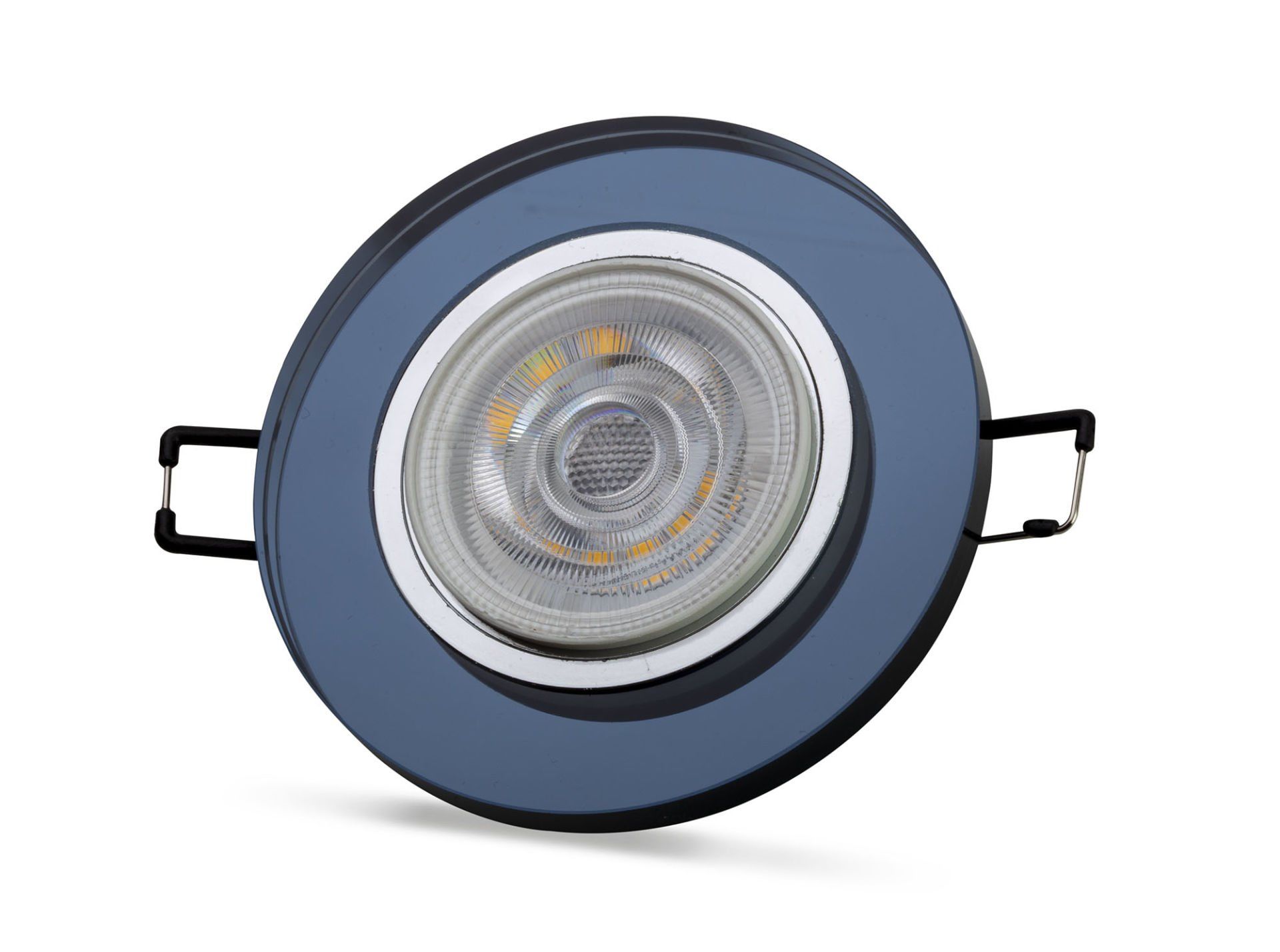 Noas Hades Dekoratif Cam Spot Kasası Yuvarlak YL65-1610 - Ampul Hariç