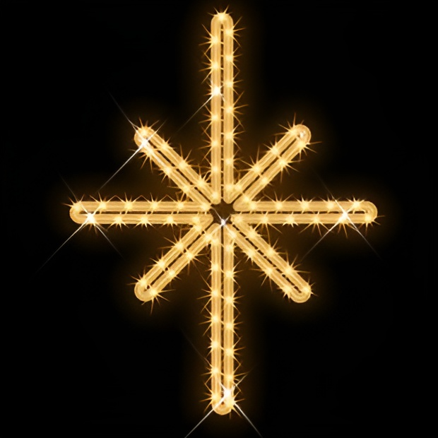 Led Hortum Kuzey Yıldızı Dış Mekan Bahçe Yılbaşı Süsleme SNC-807