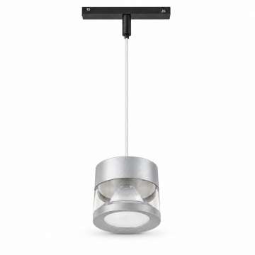 Forlife Magfit FL-2220 A MF 9W Sarkıt Avize Magnet Ray Aydınlatma Mat Gümüş Kasa