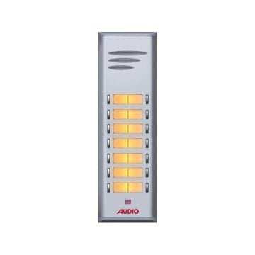 Audio SAÇ301 Konsept Serisi 14 Daire Sesli Çift Sıralı Kapıcılı Diafon Paket