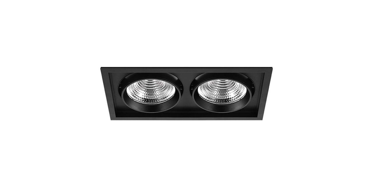 Goya 2x30 Watt Samsung Ledli Kare Cob Led Spot Mağaza Armatürü GY 3052-30