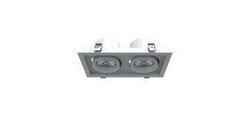 Goya 2x30 Watt Samsung Ledli Kare Cob Led Spot Mağaza Armatürü GY 3052-30