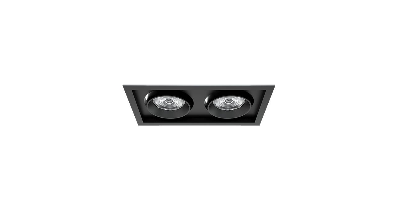 Goya 2x30 Watt Samsung Ledli Kare Cob Led Spot Mağaza Armatürü GY 3052-30
