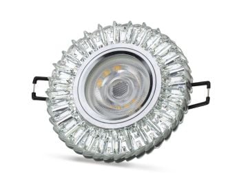 Noas Hermes Dekoratif Kristal Cam Spot Kasası YL65-1641 - Ampul Hariç