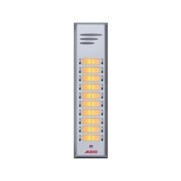 Audio SAÇ301 Konsept Serisi 19 Daire Sesli Çift Sıralı Kapıcılı Diafon Paket