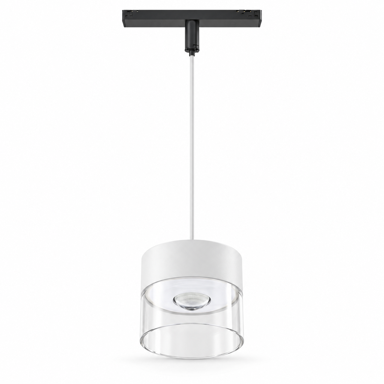 Forlife Magfit FL-2221 B MF 9W Sarkıt Avize Magnet Ray Aydınlatma Beyaz Kasa