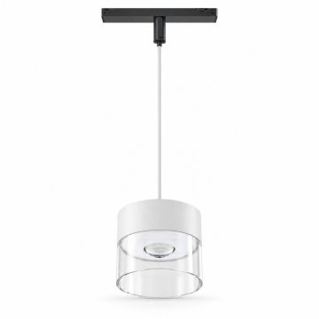Forlife Magfit FL-2221 B MF 9W Sarkıt Avize Magnet Ray Aydınlatma Beyaz Kasa