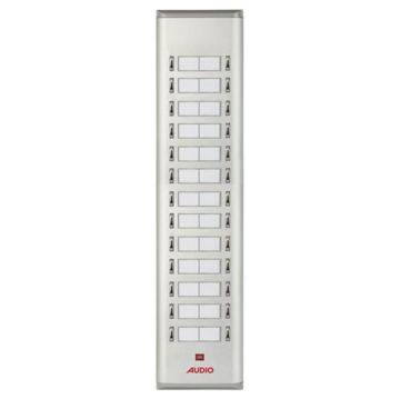 Audio SAÇ301 Konsept Serisi 25 Daire Sesli Çift Sıralı Kapıcılı Diafon Paket