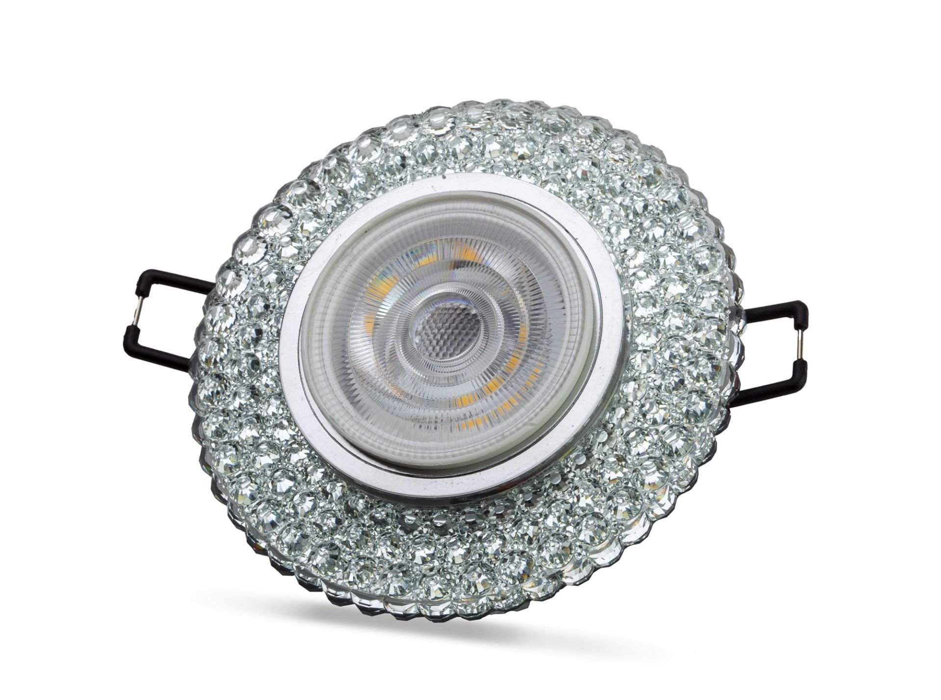 Noas Nilus 4000K Led Çerçeveli Dekoratif Kristal Cam Spot Kasası YL65-1747 - Ampul Hariç