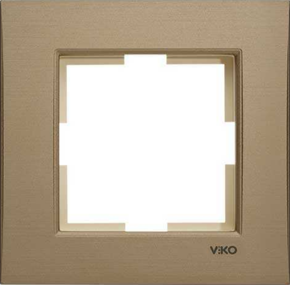 Viko Artline Novella Tekli Çerçeve 92190611 Bronz