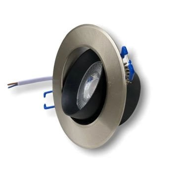 Cata 8W Akik Beyaz Yuvarlak Cob Led Spot Aydınlatma Armatürü Satin Kasa ct-5252