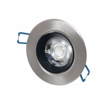 Cata 6W Oltu Yuvarlak Cob Led Spot Aydınlatma Armatürü Satin Kasa ct-5252