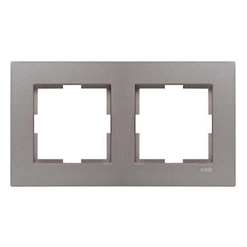 Viko Artline Novella İkili Çerçeve 92190612 Antrasit