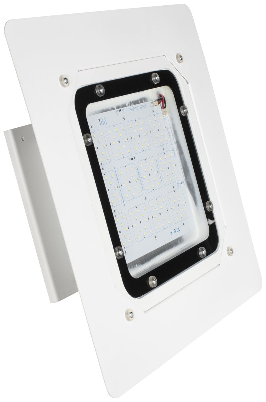 Kanopi Benzin İstasyonu İç ve Dış Mekan Led Aydınlatma Armatürü 100W