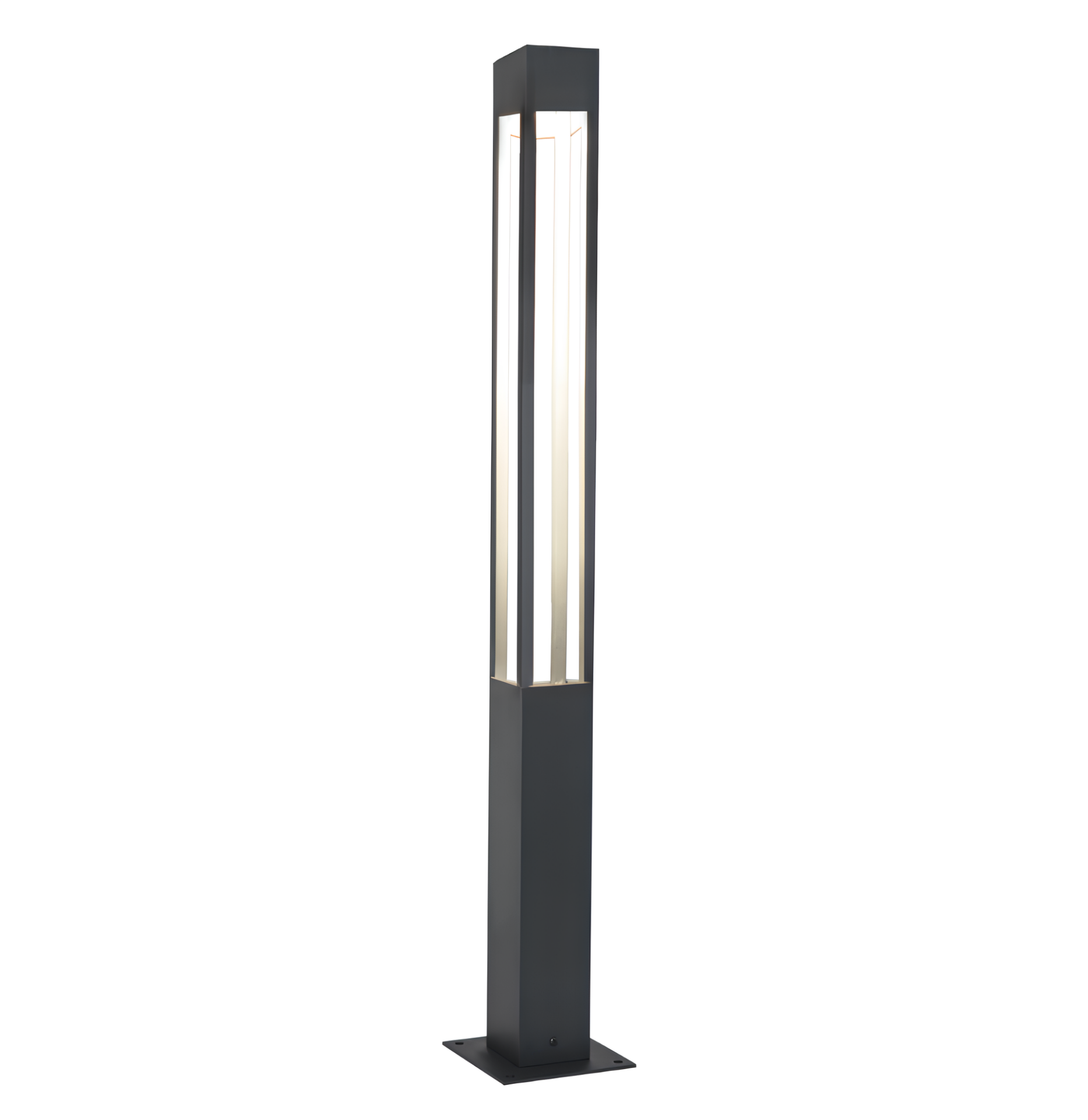 Bozok Dış Mekan Modern Bahçe Armatürü Led Yol Aydınlatma Direği 225 Cm
