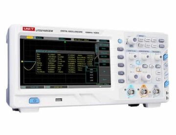 Unit Utd2102 Cex 2 Kanal 100Mhz Dijital Osiloskop